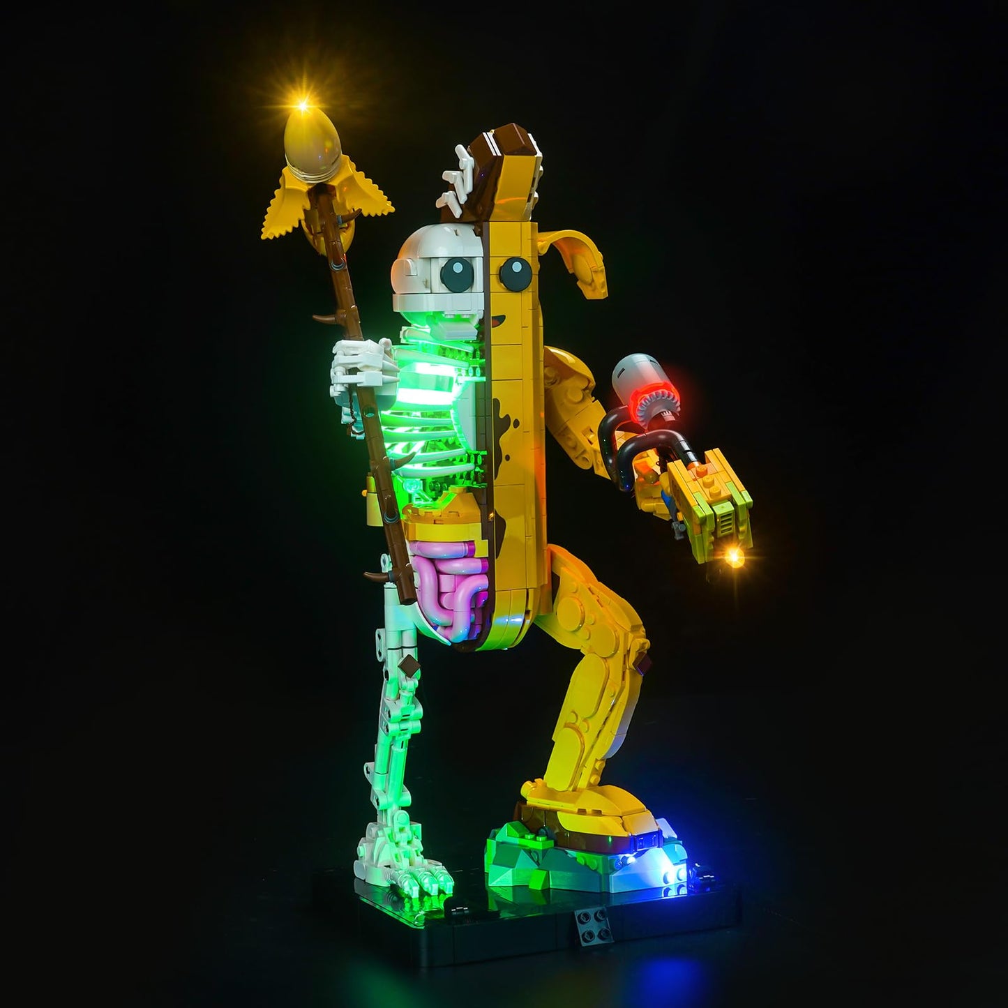 Brickbling Led Light Compatible With Lego Fortnite Peely Bone, Creative Lighting Kit Compatible With Lego 77072 - Light Kit Only
