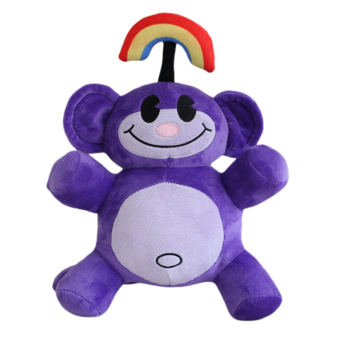 Rainbow Monkey Plush,12'' Knd Rainbow Monkey Plushies Peluches Stuffed Animal Doll Toys,Kids Birthday Party Favor Preferred Gift