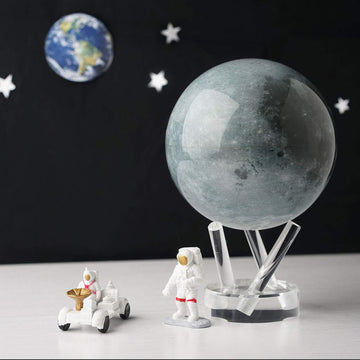 MOVA 4.5" Moon MOVA Globe - Multicolor, Durable Material, Model MG-45-MOON