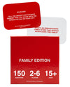 We'Re Not Really Strangers Family Edition Card Game - 150 Conversation Cards For Adults, Teens, Couples, & Strangers - Fun Family Party Time For Game Night Or Date Night, Ages 15+, 2-6 Players