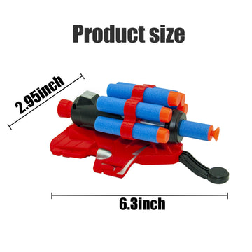 Keumi 2 Sets Spider Web Shooters Cosplay Launcher Gloves With Wrist Toy Set Hero Webs Shooter For Kids