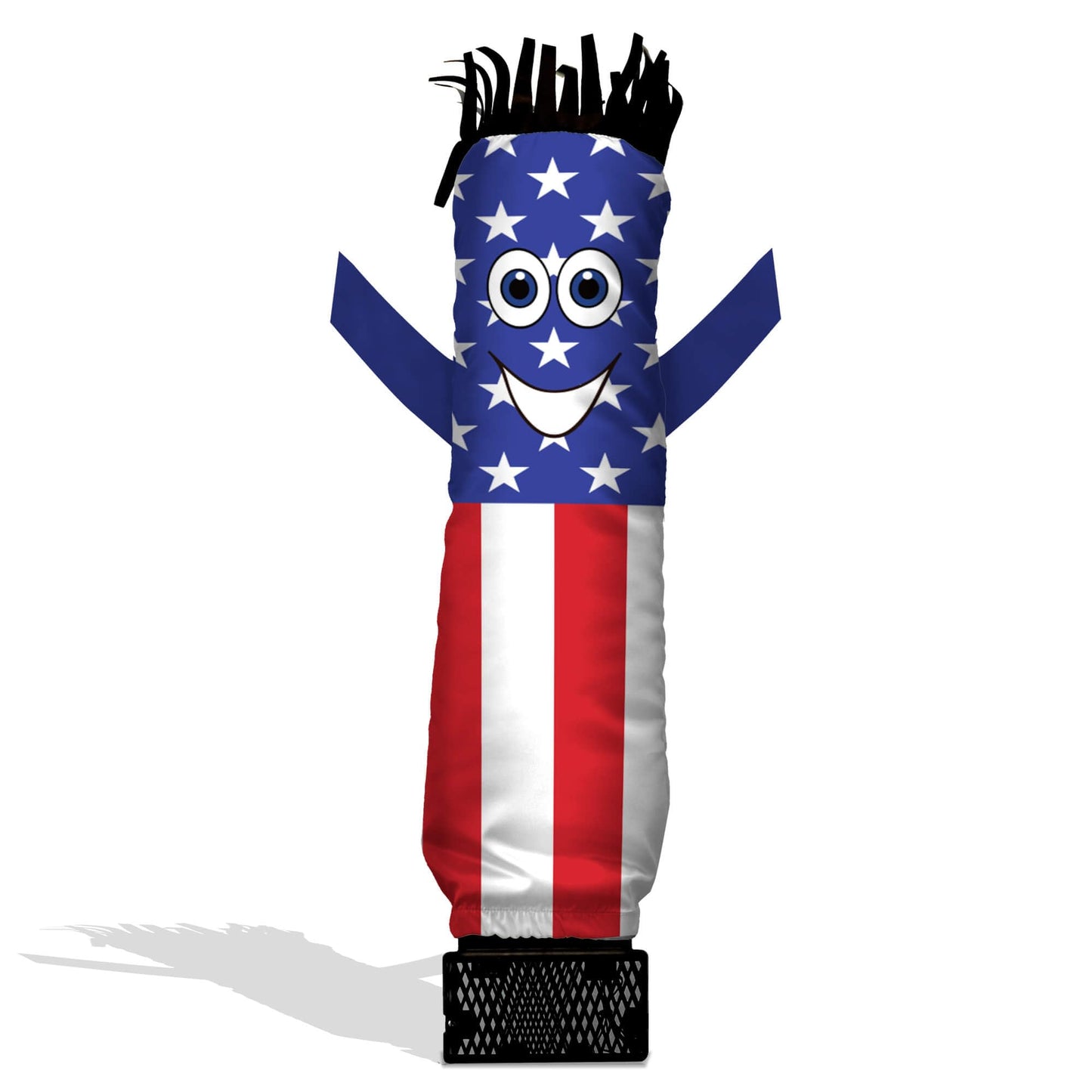Lookourway Air Dancers Mini Inflatable Tube Man Set - 29' Wacky Waving Inflatable Tube Guy With Blower For Desktop Advertising - American Flag