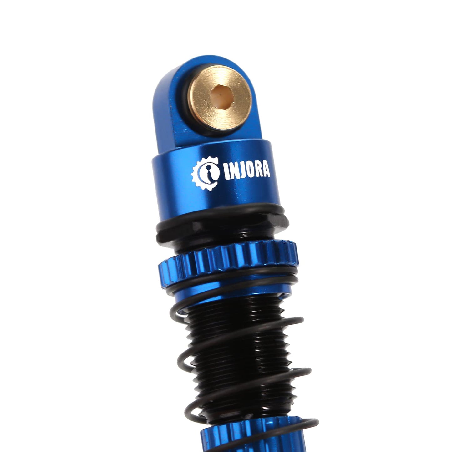 INJORA 39mm Shocks- Aluminum Threaded Shock Adjustable Absorber Oil Damper for Axial SCX24 FMS FCX24M 1/24 RC Crawler Car Upgrad