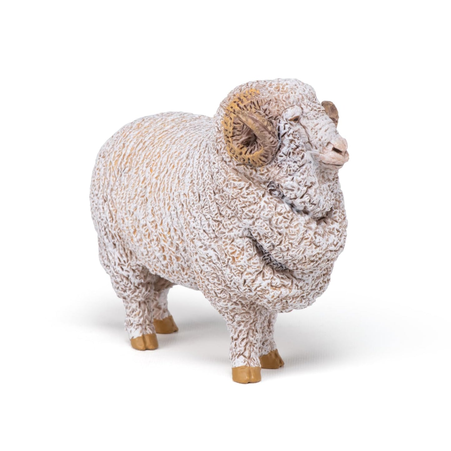 Papo Farmyard Friends Merinos Sheep Figurine, Hand-Painted, Multi-Color, Model 51174, Collectible for Children Ages 3+