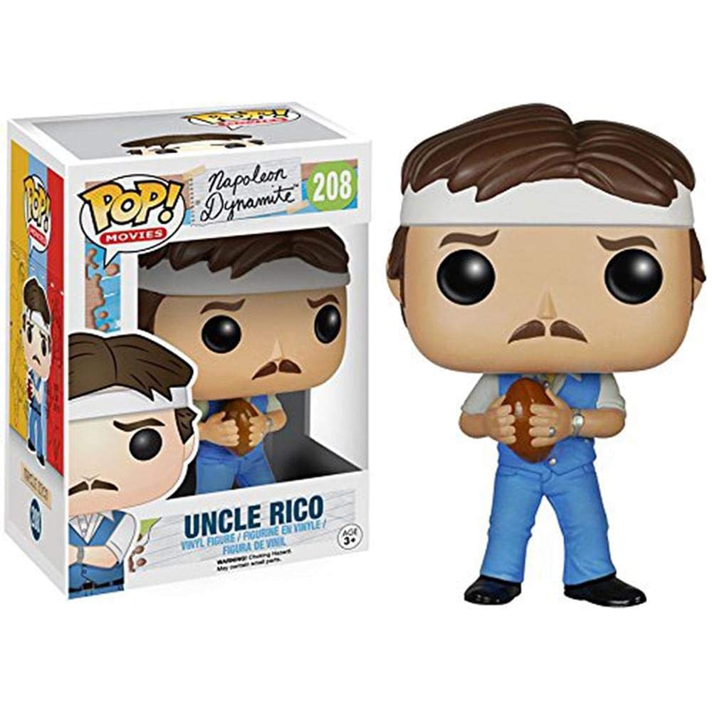 Funko Pop Movies: Napoleon Dynamite - Uncle Rico Action Figure