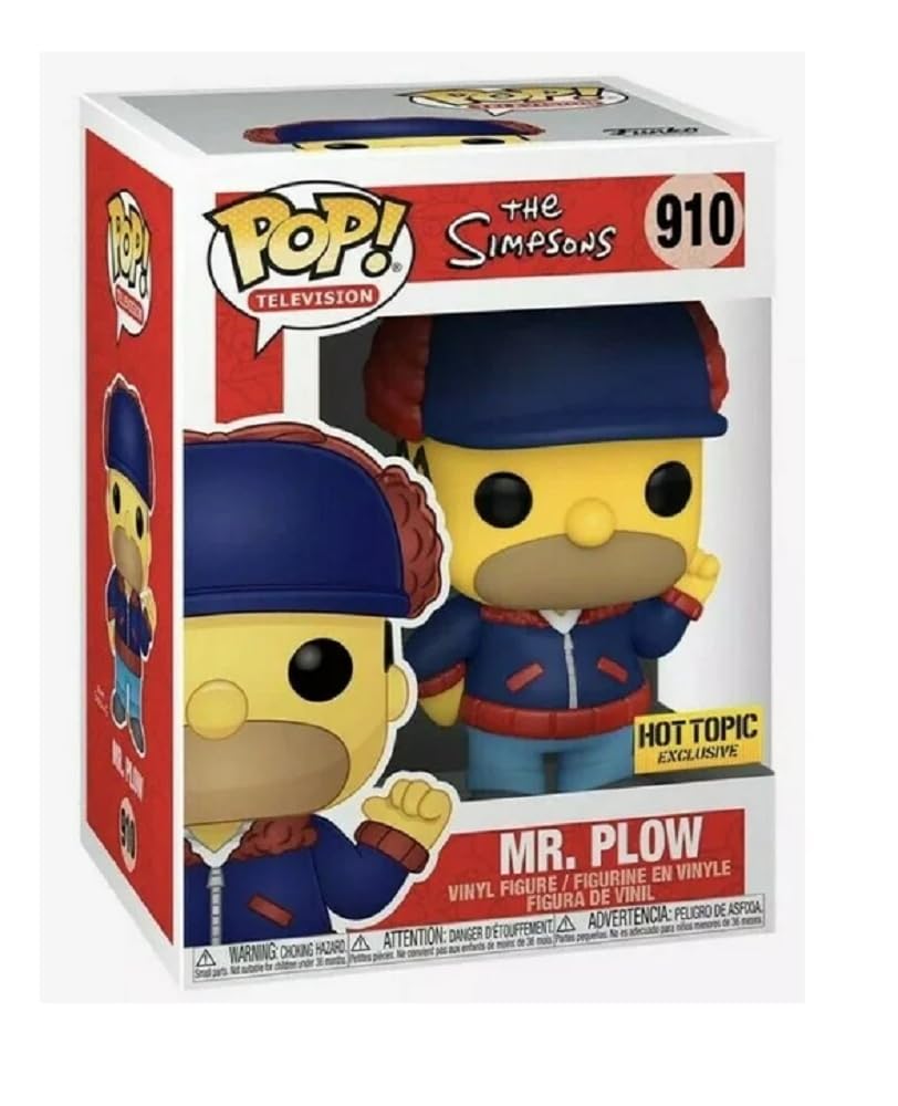 Funko POP! The Simpsons Mr. Plow 910 limited availability