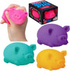 Schylling Nee Doh Dig It Pig...Groovy Glob! Squishy, Squeezy, Stretchy Stress Fidget Balls - Colors May Vary - Pack of 3