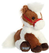 Breyer Aurora® Pinto Horse Stuffed Animal - Realistic 11" Brown Polyester Plush Toy