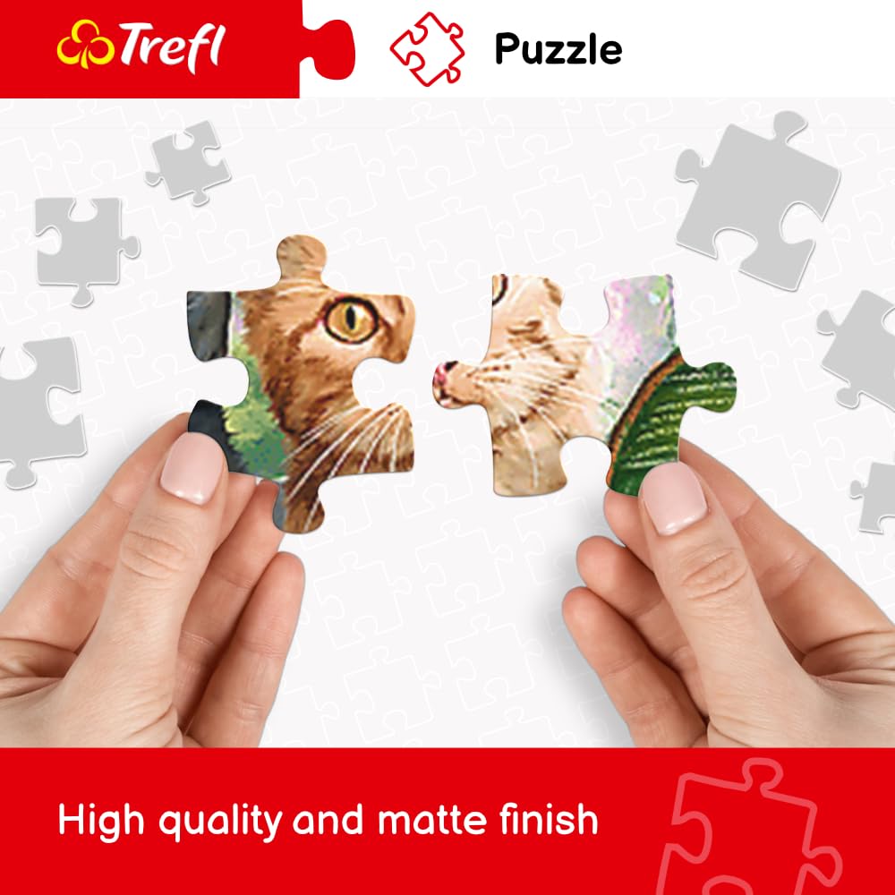 Trefl Amsterdam, Netherlands 500 Piece Jigsaw Puzzle Red 19''X13'' Print, Diy Puzzle, Creative Fun, Classic Puzzle For Adults An