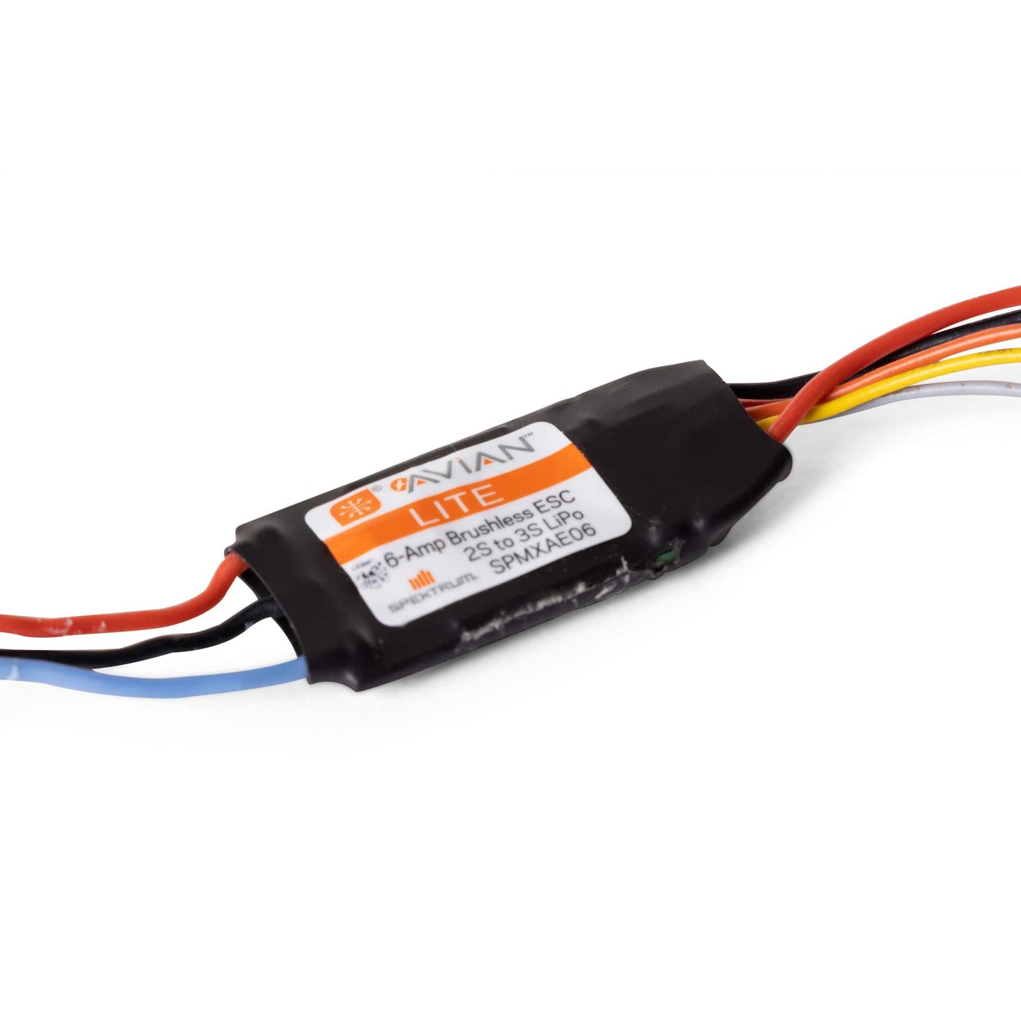 Spektrum Smart Avian 6-Amp Smart Lite BL ESC 2S-3S PH/UMX, SPMXAE06