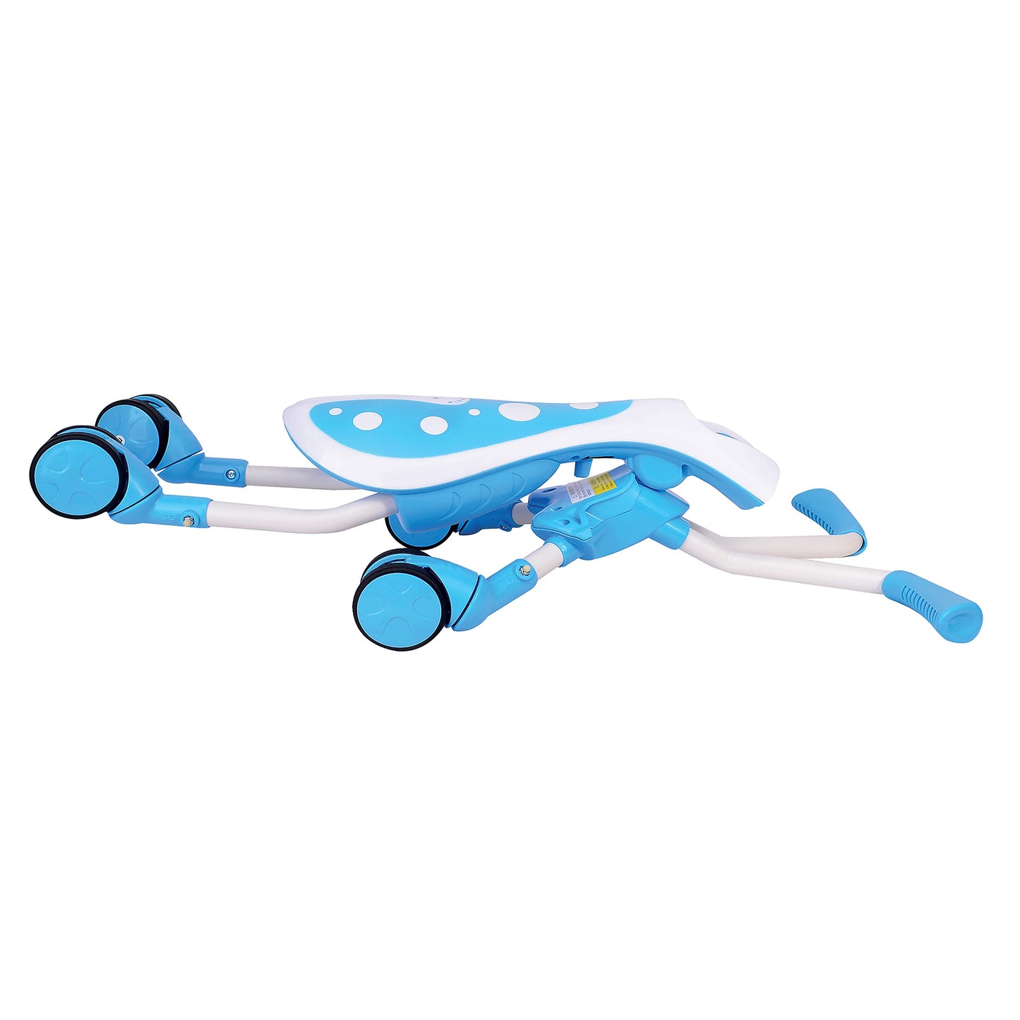 Scramblebug Tide | 4 Wheel Toddler Balance Bike | Developmental Ride On Toy | Indoor Or Outdoor | Foldable For Storage Or Travel