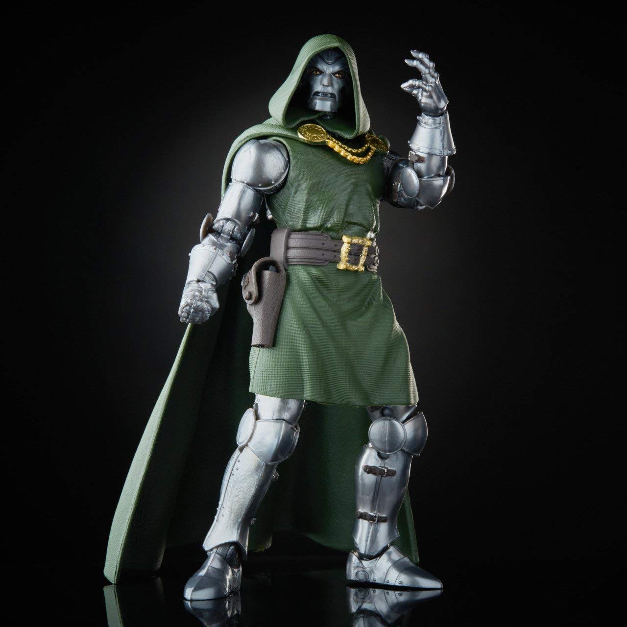 Marvel Legends Series Fantastic Four 6' Collectible Action Figure Doctor Doom Toy, Premium Design, 4 Accessories, 1 Build-A-Figure Part