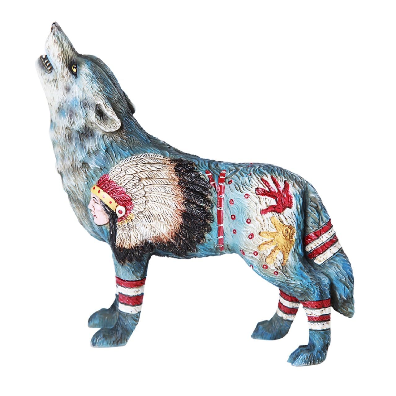 Pacific Giftware The Wolf Spirit Collection Homage To The Chief Wolf Spirit Collectible Figurine