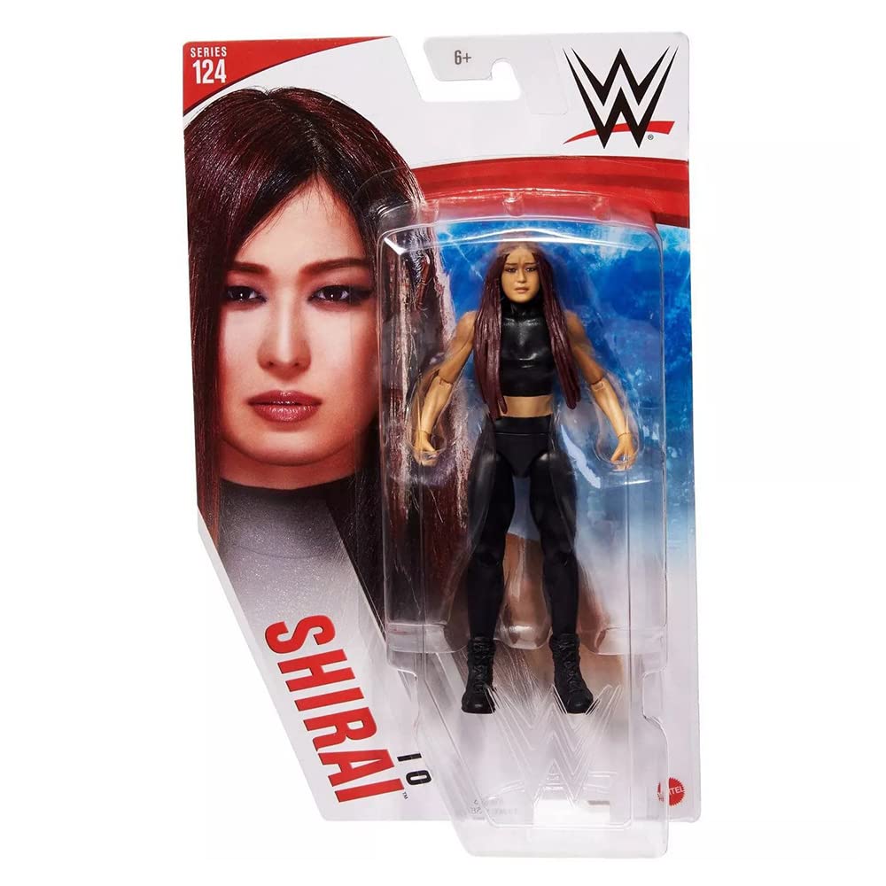 Wwe Io Sharai Action Figure Series 124 Action Figure Posable 6 In Collectible For Ages 6 Years Old And Up