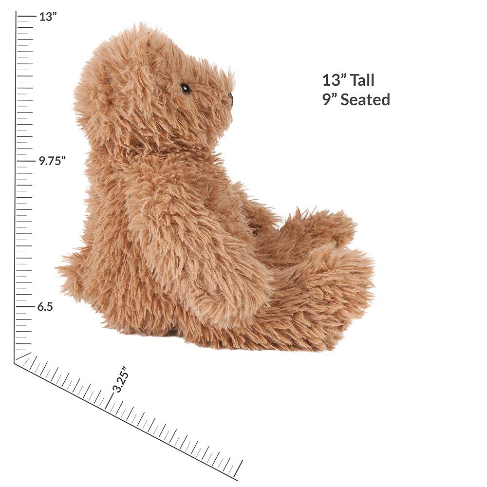 Vermont Teddy Bear Classic Teddy Bear – 13 Inch Almond Brown Bears Stuffed Animals, Super Soft Teddy Bear, Collectible Easter Gift For All Ages