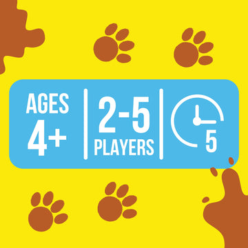 Exploding Kittens You Little Stinker Game - 2-5 Players, Ages 4+, Small Size, Paper Material, Includes Dice and Shaker