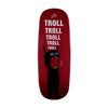 Noahwood Fingerboards Deck (12.0 Short Nose Short Tail) Finger Skateboarding Deck (Only Deck No Truck No Wheel) (Troll)