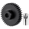 BRKRC Steel 32P 5mm Pinion Gear 25T 26T 28T 29T 30T 31T 32T 33T 34T 35T 36T 37T 38T Motor Gears for 1/10 1/8 RC Car Parts (36T)