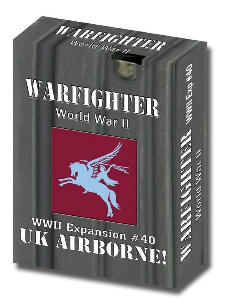 Dvg: Expansion Kit #40, Uk Airborne Forces, For Warfighter Wwii Solitaire Boardgame