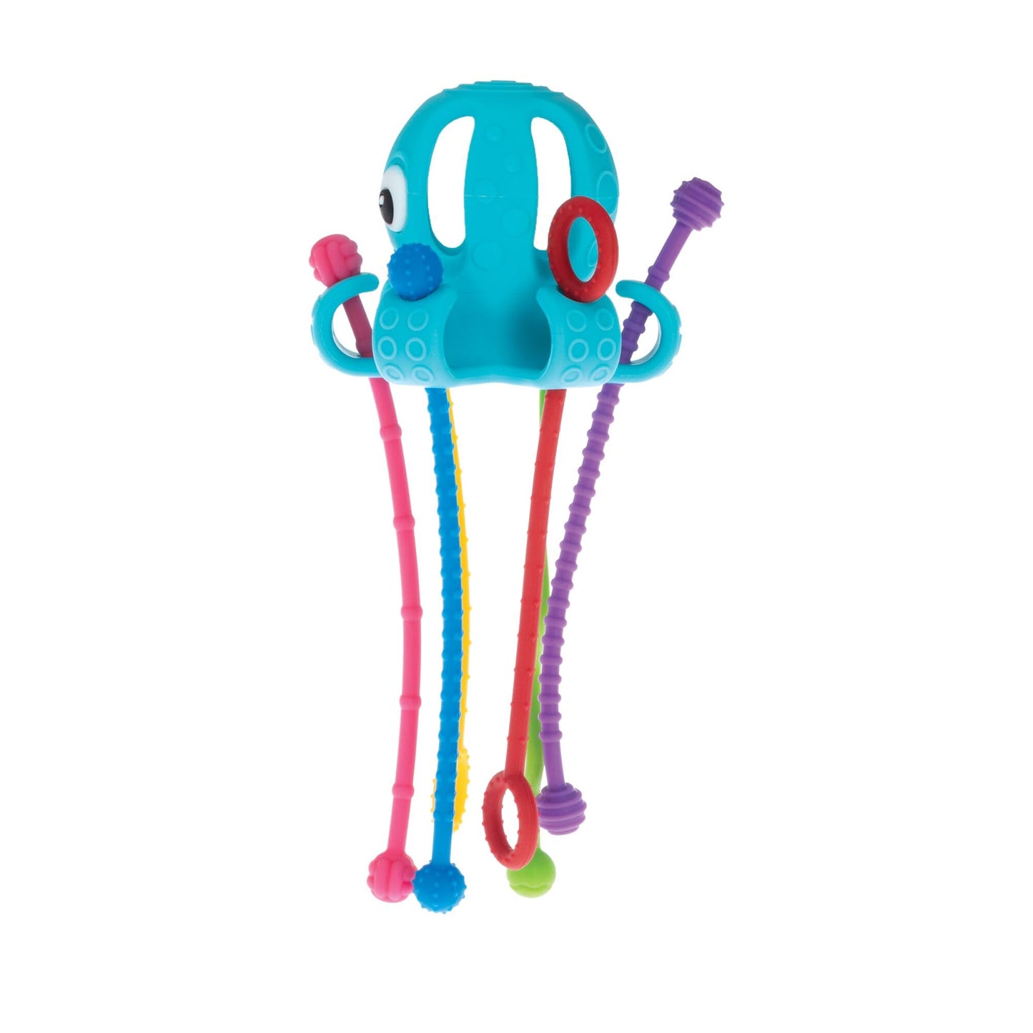 Nuby Silicone Octopus Sensory Toddler Toy - Kids Toy For Tactile Development - 18+ Months