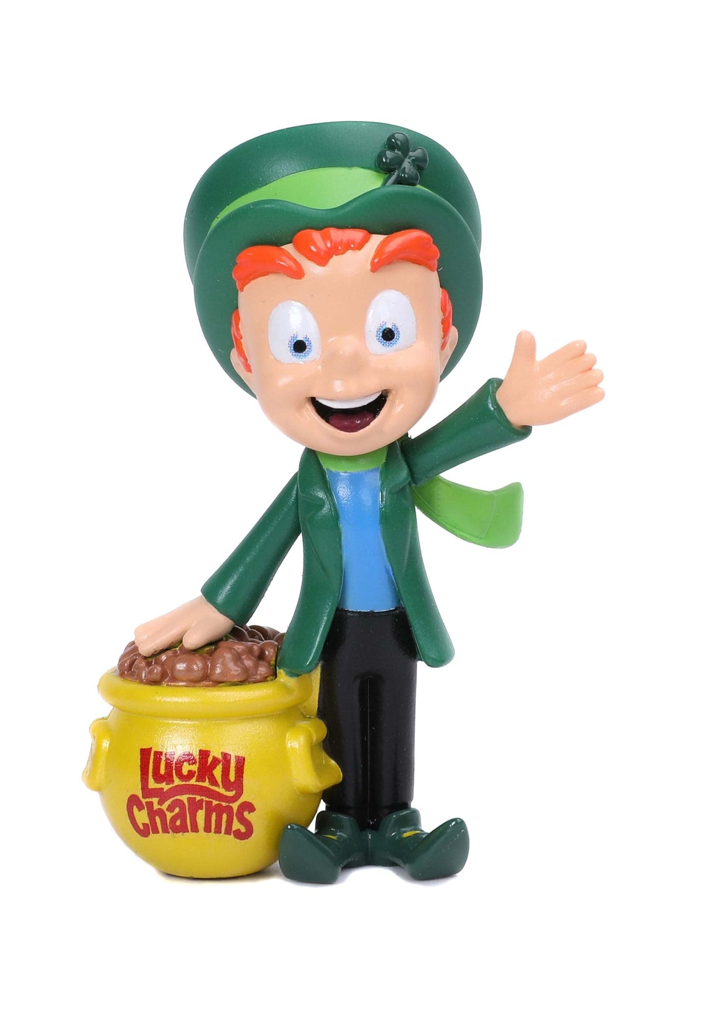 Jada 1:24 Diecast Lucky Charms 1959 Ford Anglia With Lucky Thelepruchan Figure
