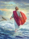 Jigsaw Puzzles 300 Pieces for mature-themed Children mature-themeds Jesus Christ Intellectual Decompressing Jigsaw Puzzles Educational Game Puzzle Collectibles DIY Toys for Family Friends