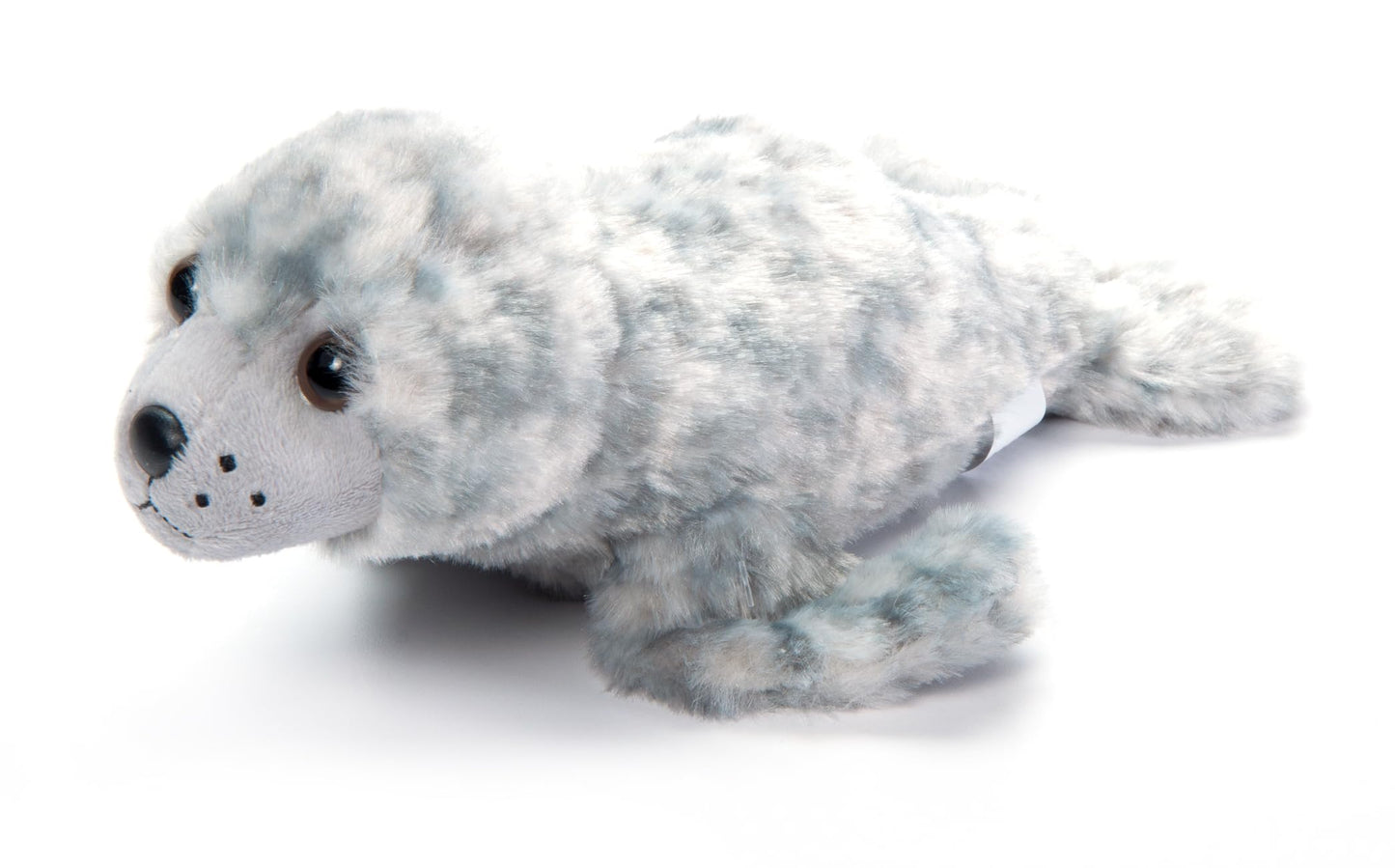 The Petting Zoo Harbor Seal Gray Stuffed Animal Plushie, Gifts For Kids, Scoopz Sealife Animals, Seal Plush Toy, 10 Inches