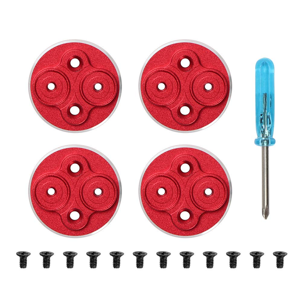 4Pcs Mini 2 Motor Cover Cap Protector For Dji Mini 2/Mini Se Accessories Waterproof Dustproof Aluminium Motor Cap (Mini 2 Red)