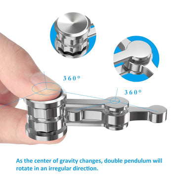 Updated Version Fidget Spinner Metal Sensory Fidget Hand Toys Focus Finger Spinning Toys for Kid and mature-themed Relieving Stress Boredom Party Favors Return Gifts Goodie Bag Stuffers Classroom Prizes