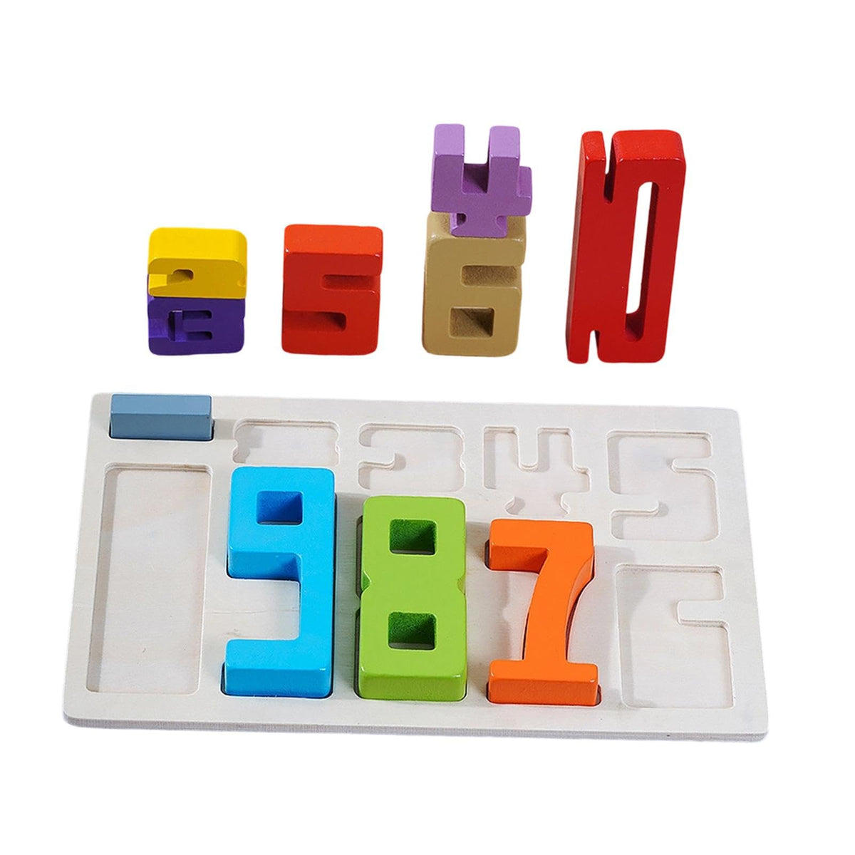 Heavenglow Wooden Number Building Blocks Number Puzzle Toy 110 Digital Blocks Toys|Toys & Hobbies|Educational|Other Educational