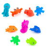 Sassy Snap And Squirt Sea Creatures - 6+ Months Set Of 9 Sea Characters Includes Storage Bag With Two Large Suction Cups