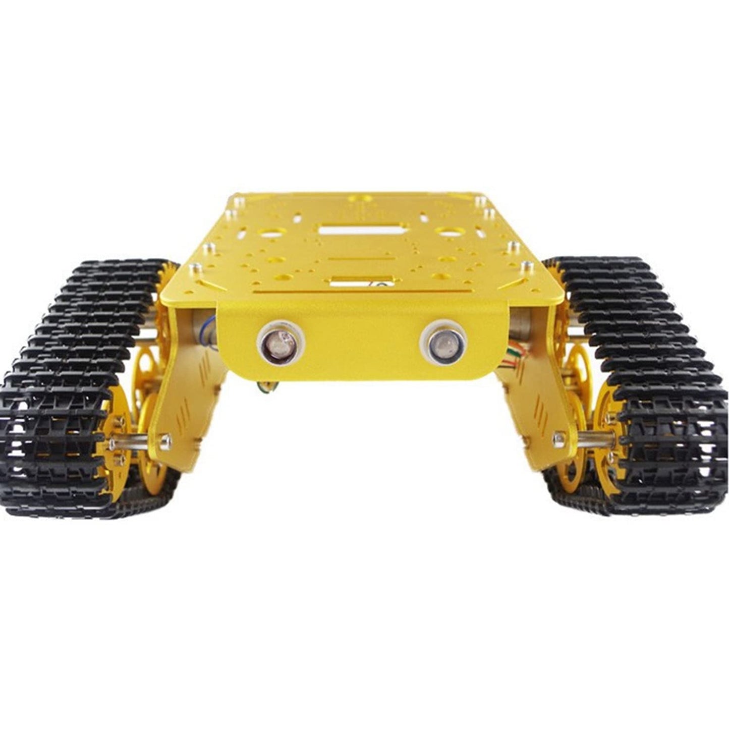 Professional Intelligent Robot Metal Tank Car Chassis For Arduino/Raspberry Pie/Microbit/Diy Steam Education, T300 Tracked Crawl
