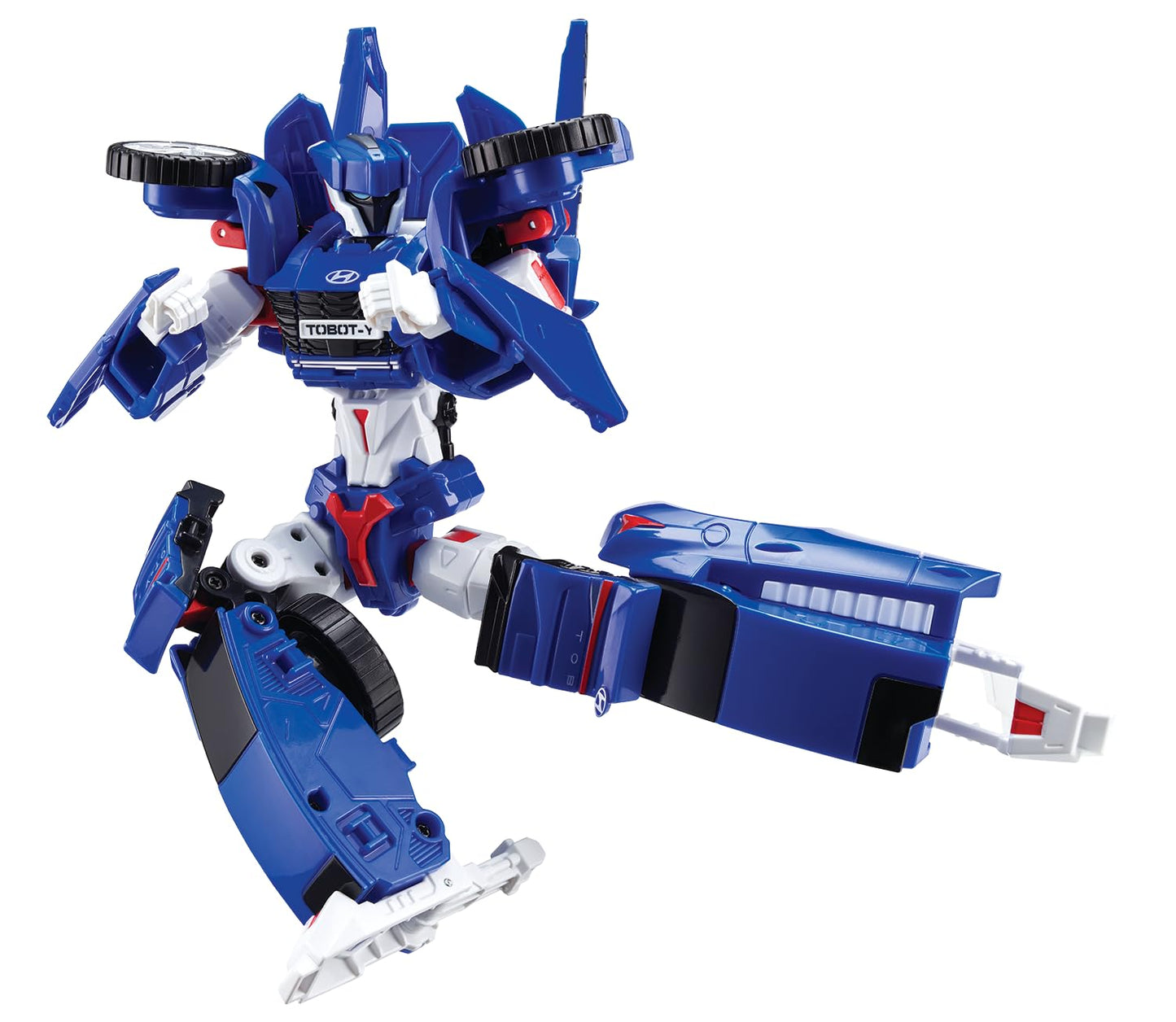 New Tobot, Tobot Y, Youngtoys Transforming Collectible Vehicle To Robot, Heroes Animation Character Toys For Kids 3 And Up Trans
