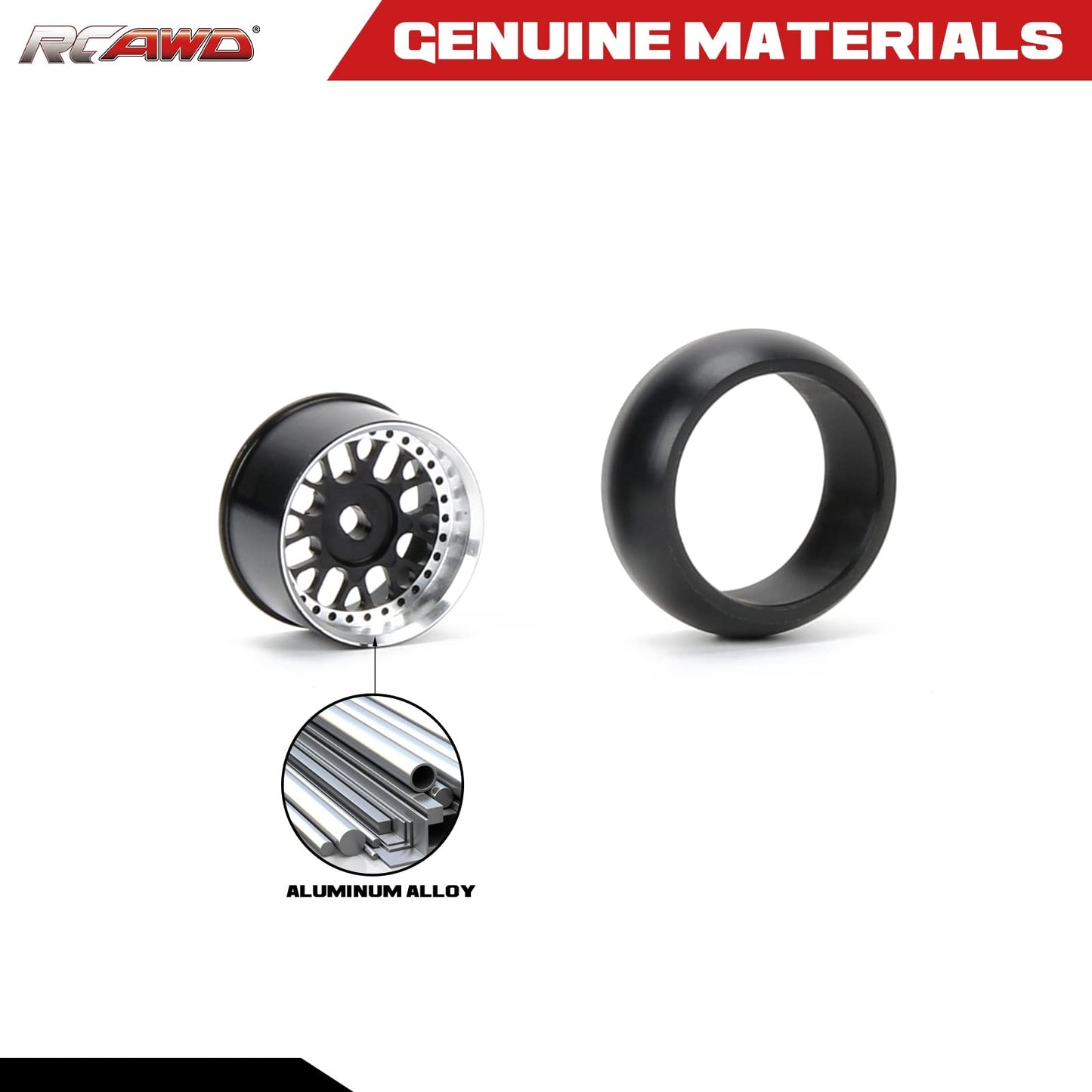 RCAWD RC Rims & Tires for 1/28 Wltoys Kyosho Mini-Z, Mini-Q, Mini-D, K969 K989 P929 Drift Rally Upgrades, No More Glue RC Wheel