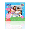 PlayMagic Peppa Pig Soft Dough Match N Mould Cube Activity Set with Moulding Lid|Pack of 6 Tubs 50gm Each |Water Based Dough|Ar
