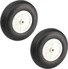 Heyiarbeit 4'' Rc Model Airplane Foam Wheel Super Light Tire And Wheel Sets For Rc Airplane Pu Sponge Tire With Plastic Hub 2 Pc