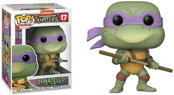 Donatello Pop #17 Retro Toys Teenage Mutant Ninja Turtles Vinyl Figure (Bundled With Ecotek Protector To Protect Display Box)