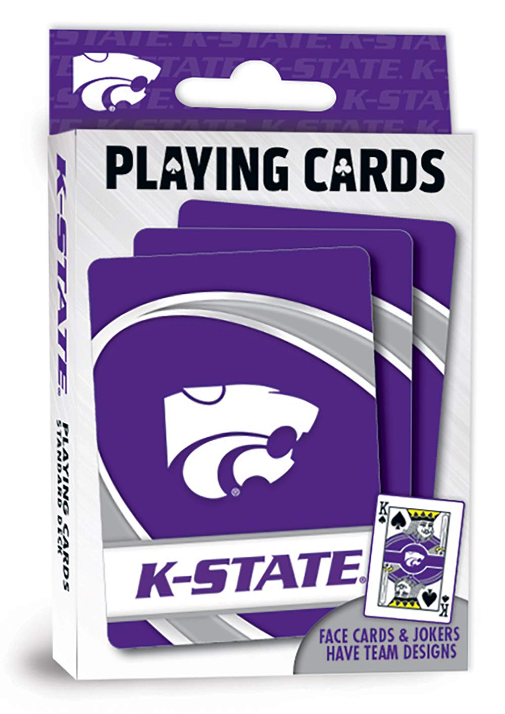 Kansas State Wildcats Playing Cards Logo