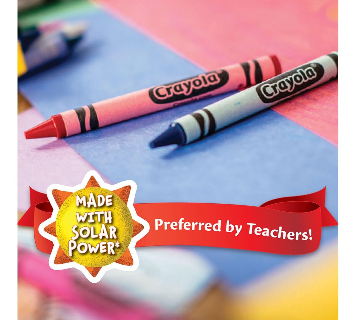 Crayola Crayons, Assorted Classic Colors, 24 Count