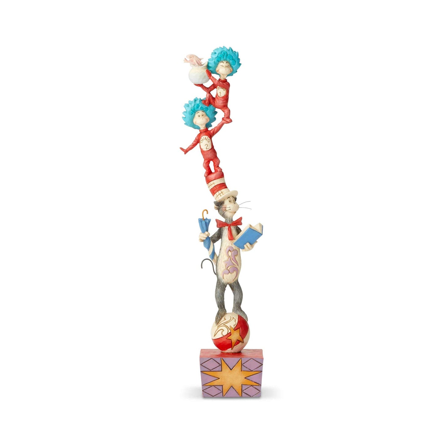 Enesco Dr. Seuss By Jim Shore The Cat In The Hat And Friends Figurine Multi-Color