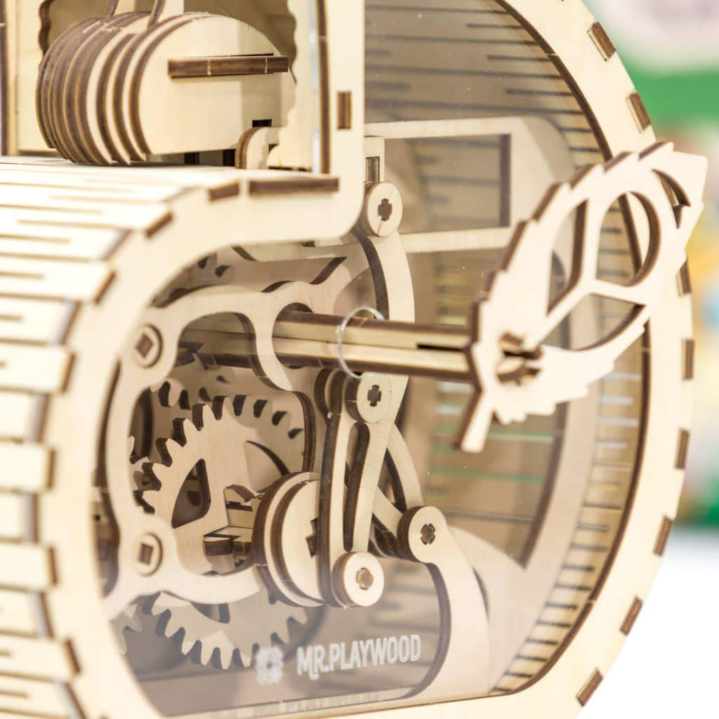 Wise Elk Snail Wooden Mechanical Model Kit