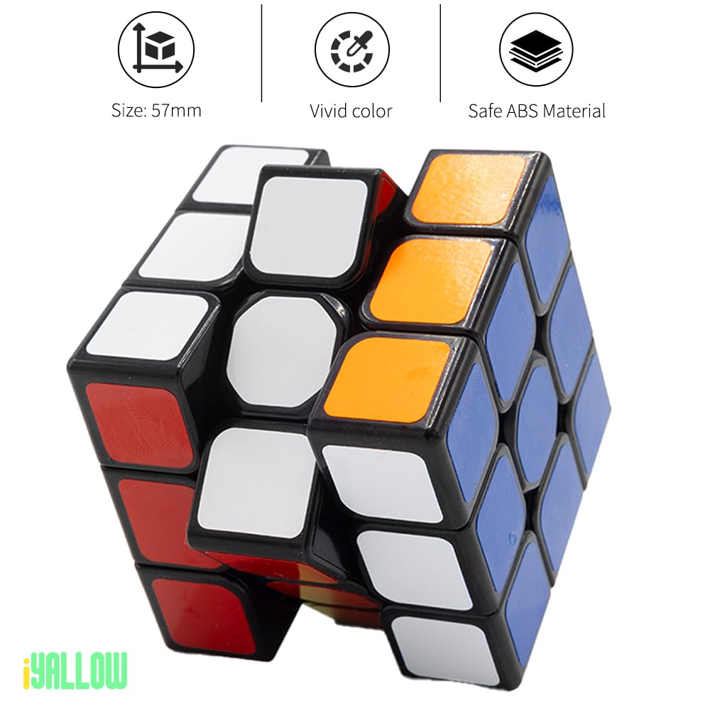 Magic Cube Puzzles Toys Classics Cube for Kids & Adults (QiYi Sail W 3x3)