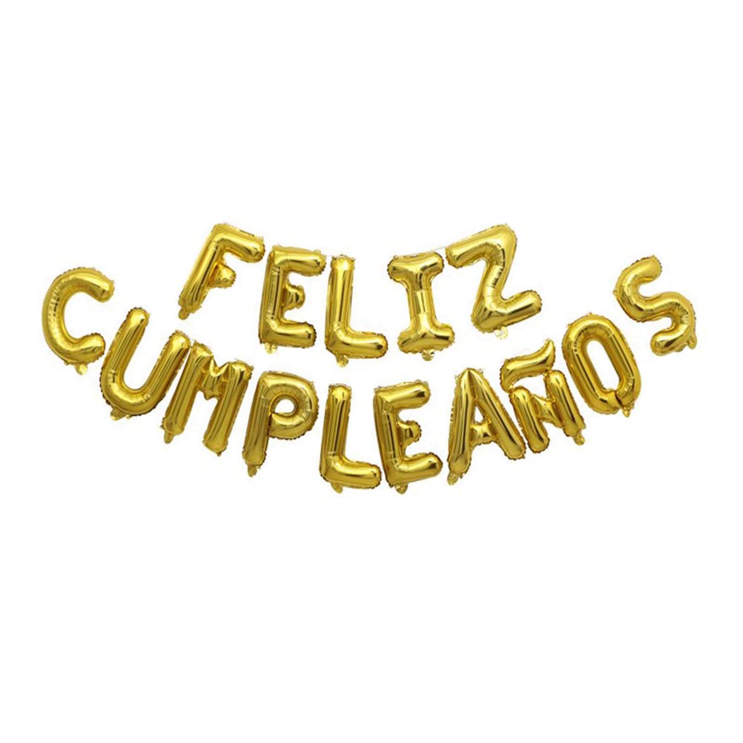 Letter Balloons Feliz Cumpleanos Gold Balloon Happy Birthday Balloons Birthday Banner Decoration Party Decoration Supplies