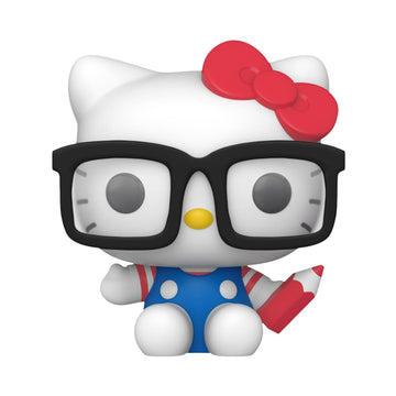 Funko POP! Hello Kitty Nerd Collectable Vinyl Figure - Multicolor - Official Merchandise for Kids, Adults & Anime Fans - Display Model