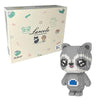 Larcele Animal Series Micro Building Blocks Animal Set, Diy Mini 3D Building Toy Bricks,1211 Pieces Kljm-07 (Raccoon)
