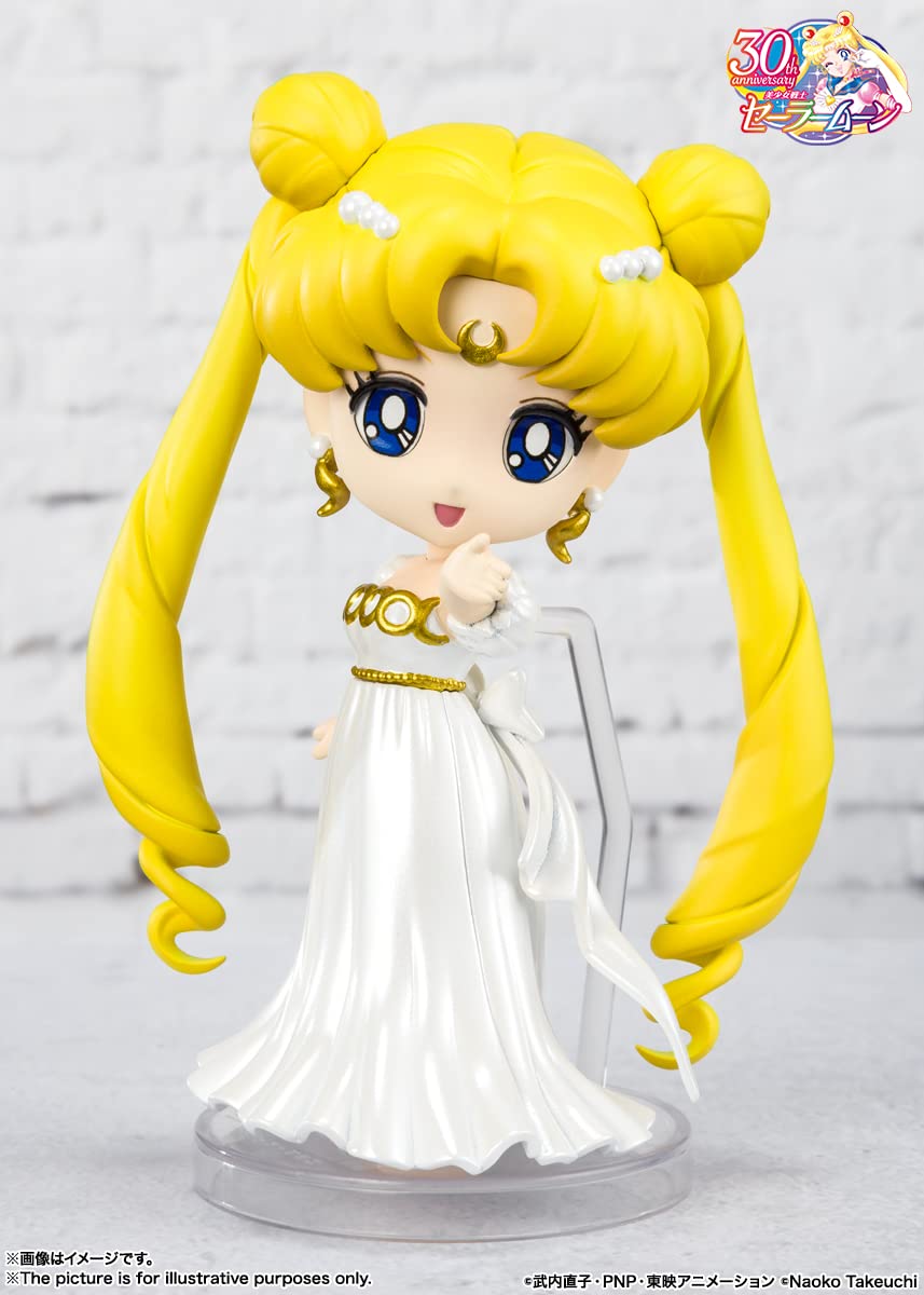 Tamashii Nations - Pretty Guardian Sailor Moon - Princess Serenity, Bandai Spirits Figuarts Mini Action Figure