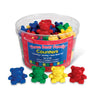 Learning Resources Bear Counters Set, 80-Piece Sorting Toy, Multicolor, Plastic, Ages 3+ (Model LER0725)