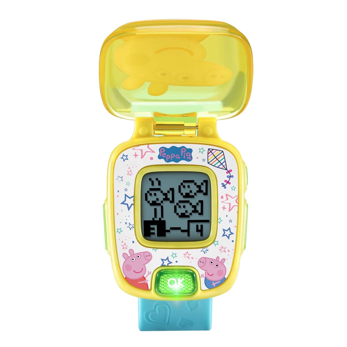 VTech Peppa Pig Learning Watch - Medium Blue Plastic, Model 80-526060