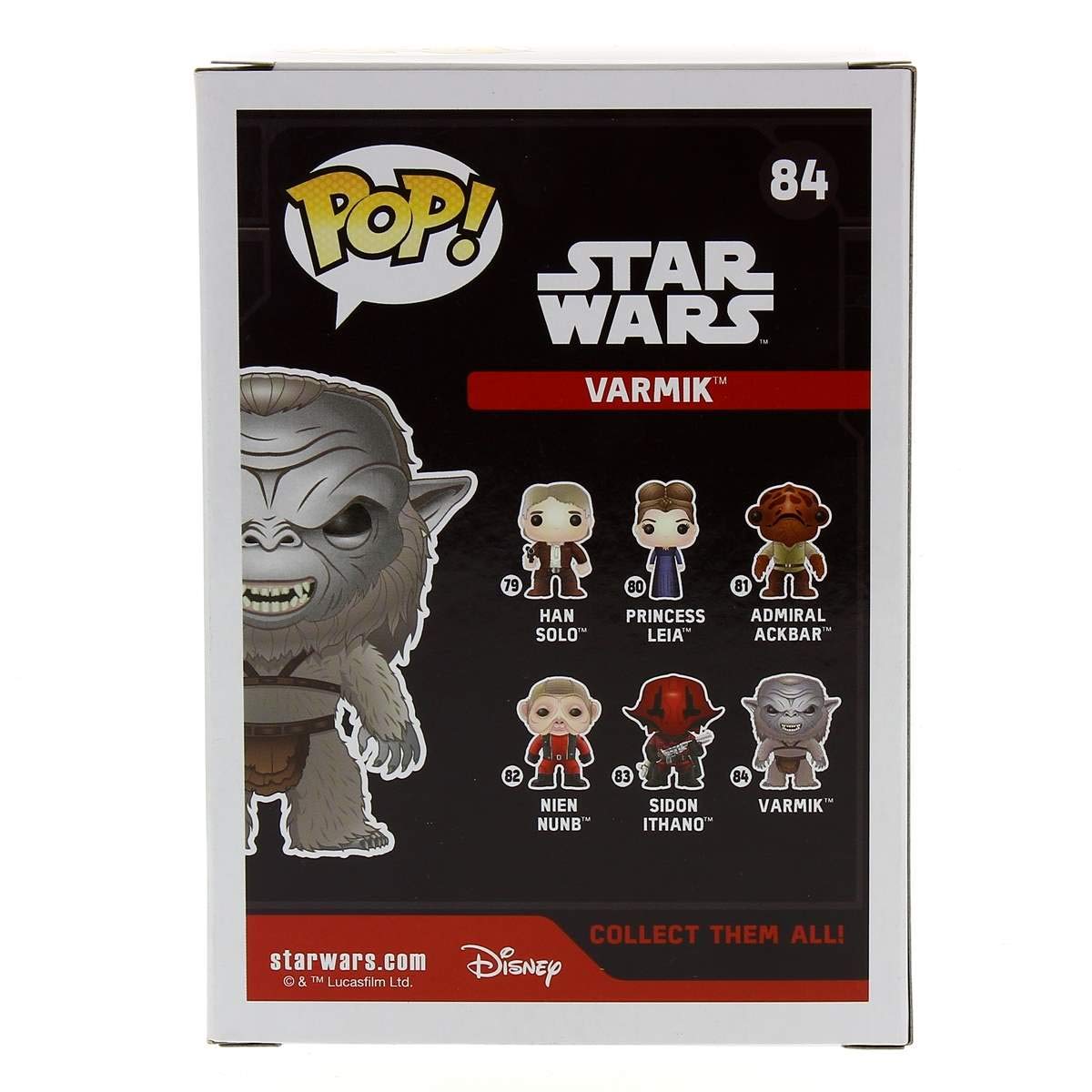 Funko Pop Star Wars: Episode 7 - Varmik Action Figure