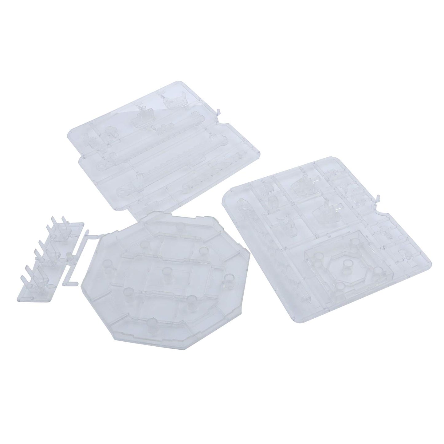 My Mironey 2Pcs Clear Action Base Action Figure Stand Display Stand 1/100